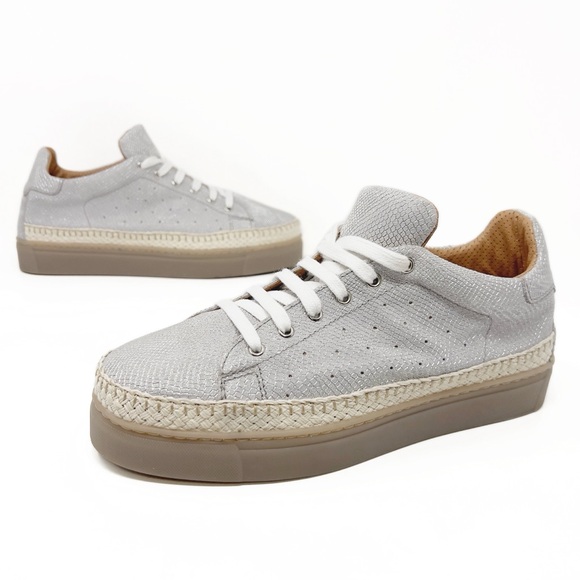 The Flex Hi Tide Too Lace up Espadrilles Wedge Shoes Fashion Sneakers - Picture 13 of 13